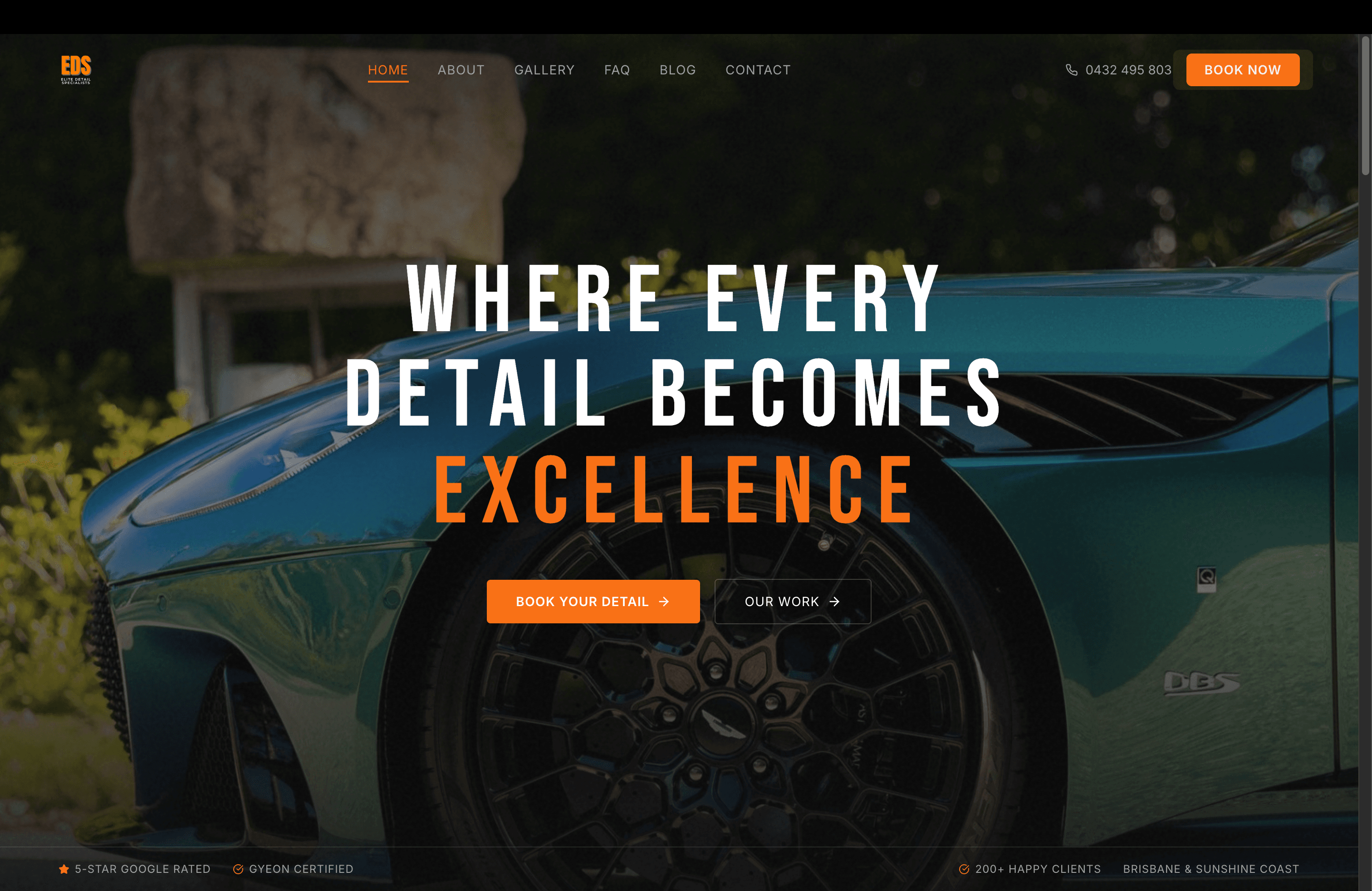Elite Detail Specialists: 30% more bookings from the same traffic